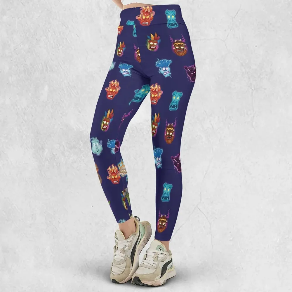 Crash Style Crash Bandicoot Legging - 2