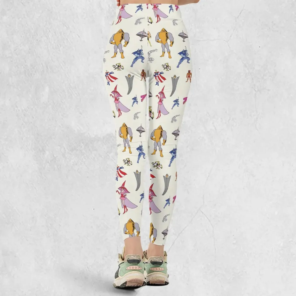 The Justice Friends Characters Legging - 3