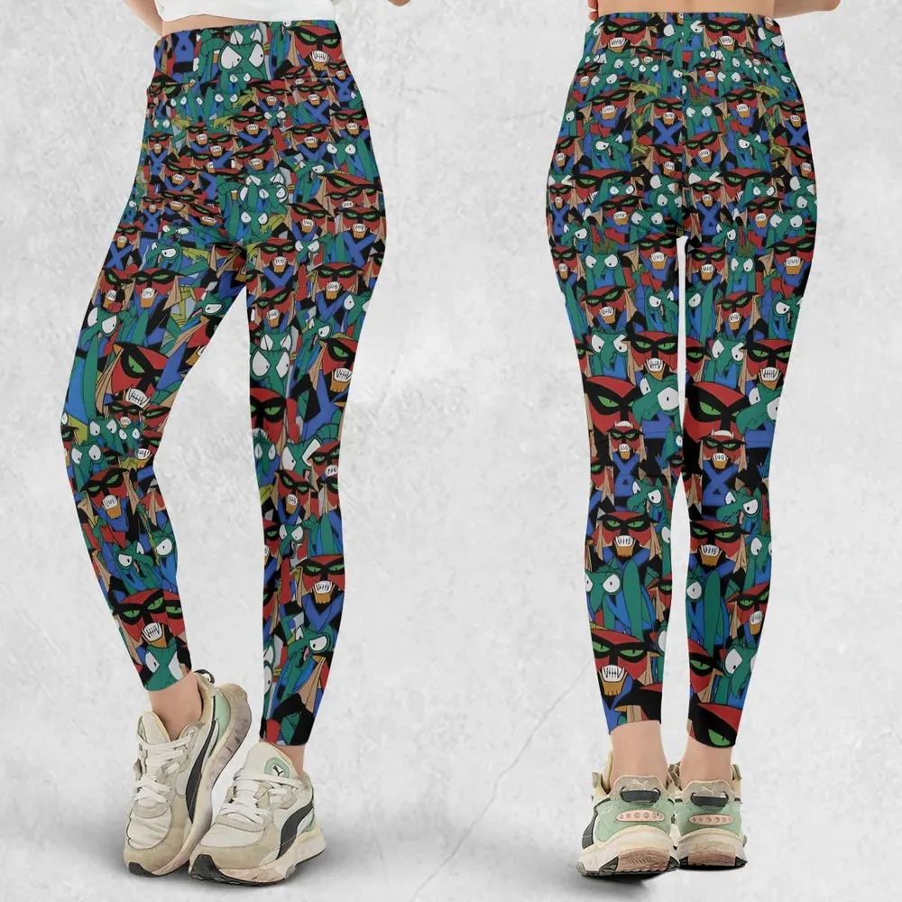 Brak and Zorak Space Ghost Coast to Coast Legging - 1
