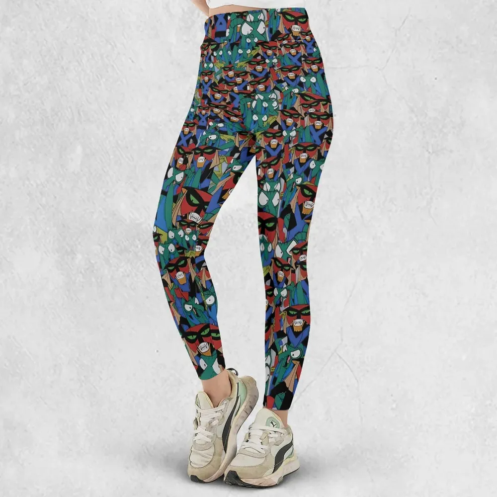 Brak and Zorak Space Ghost Coast to Coast Legging - 2