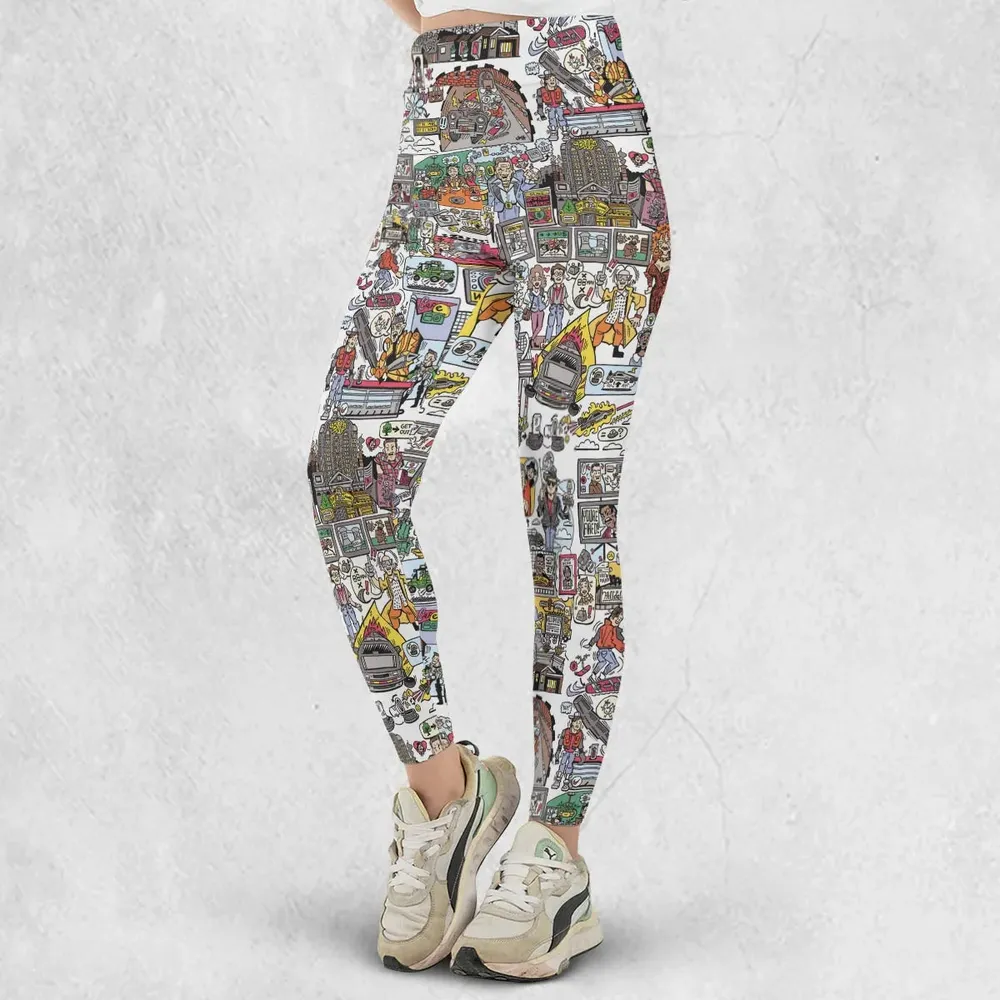 Back To Style Back To The Future Legging - 2