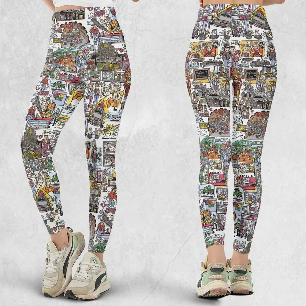 Back To Style Back To The Future Legging - 1