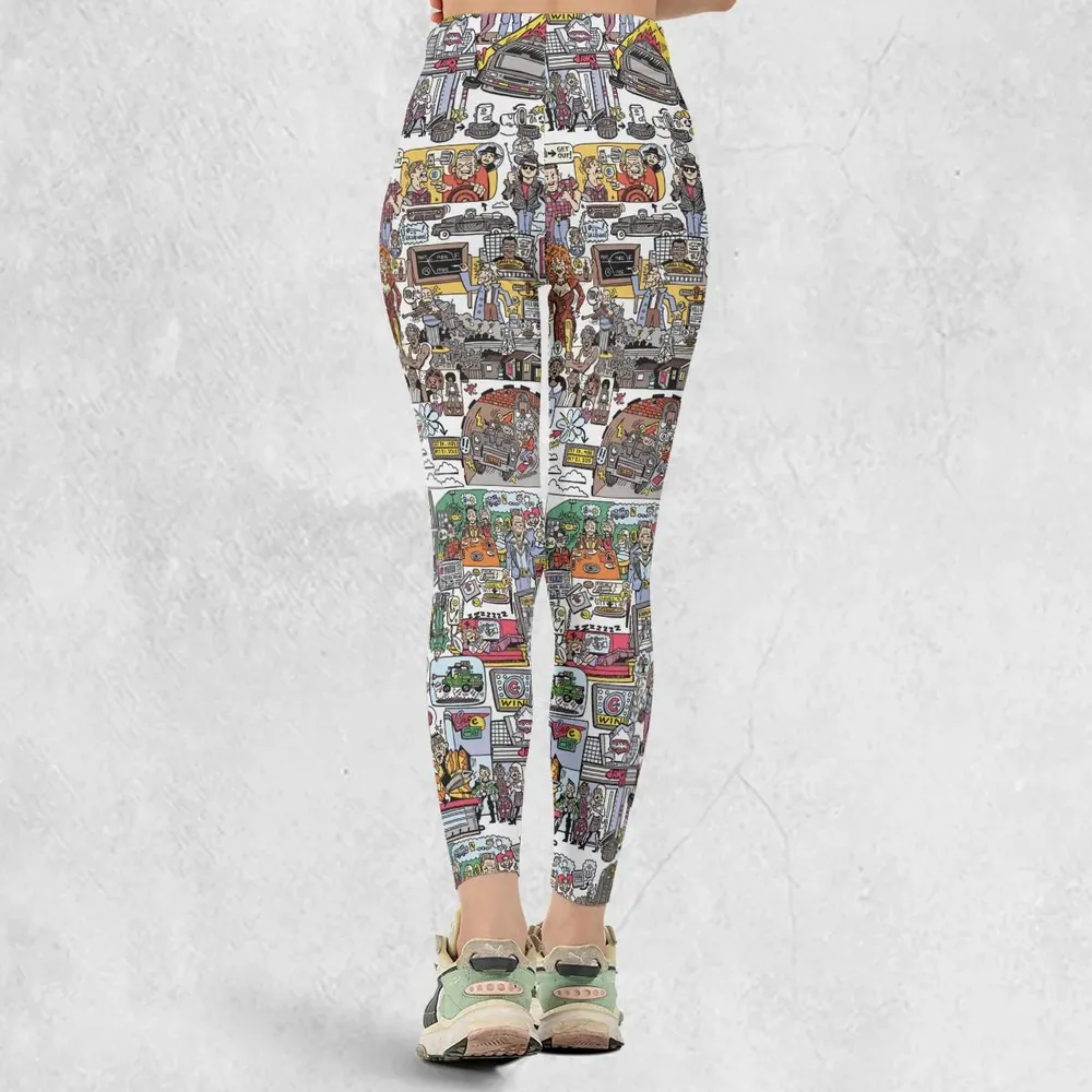 Back To Style Back To The Future Legging - 3