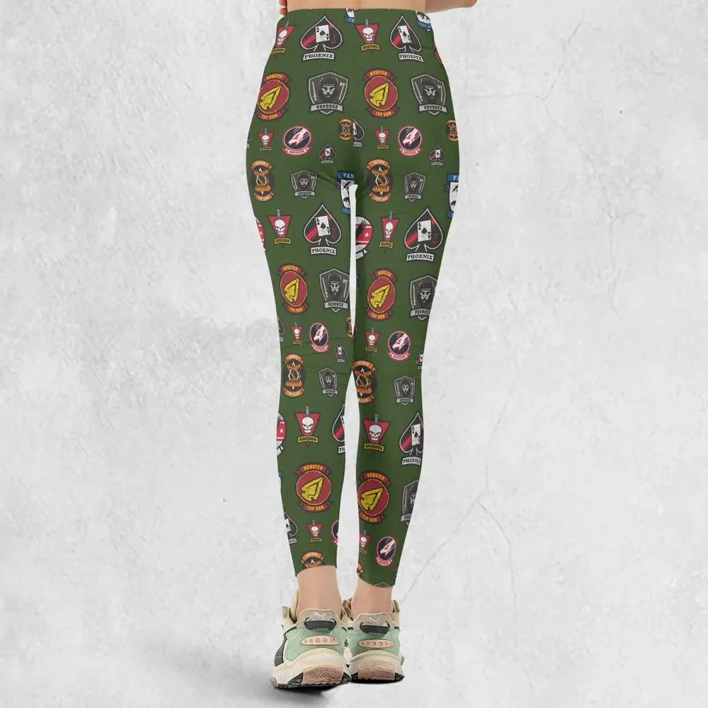 Top Gun Badge Legging - 3