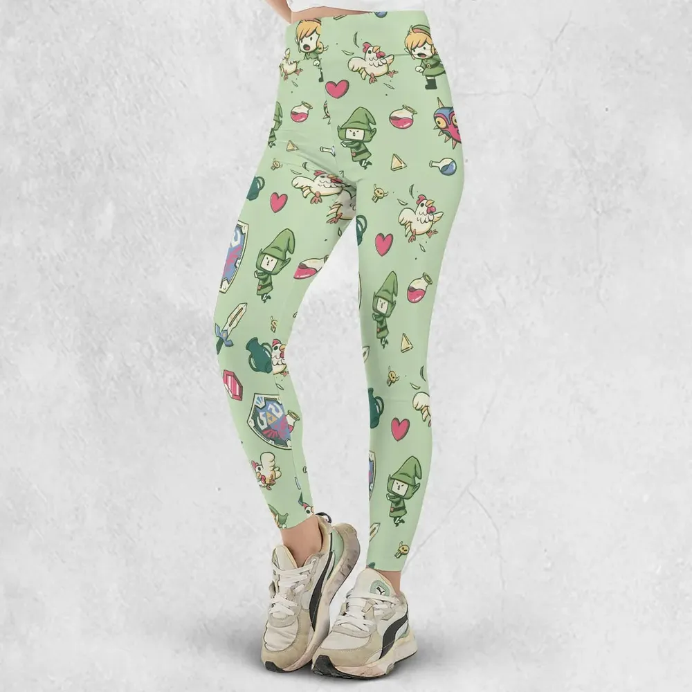 Let's Roll Link The Legend of Zelda Legging - 2