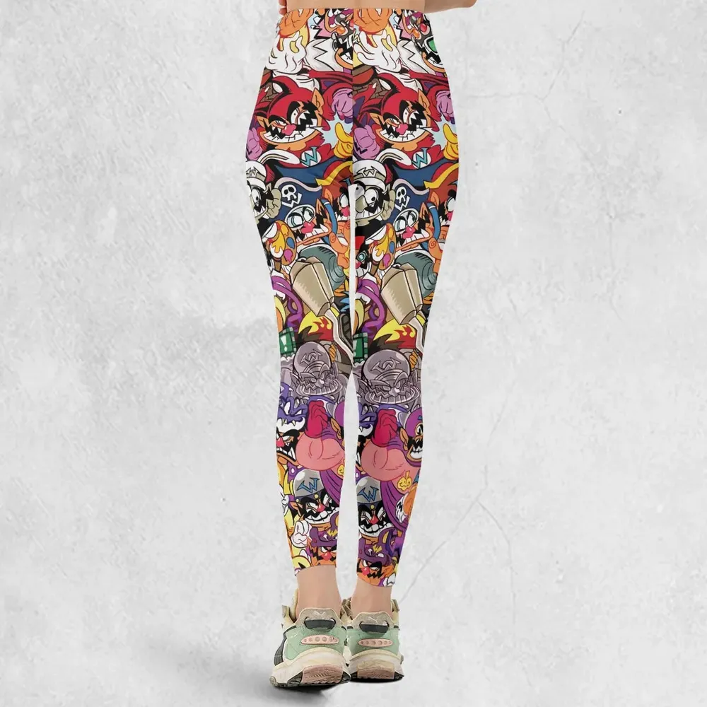 Wario Wear Super Mario Legging - 3
