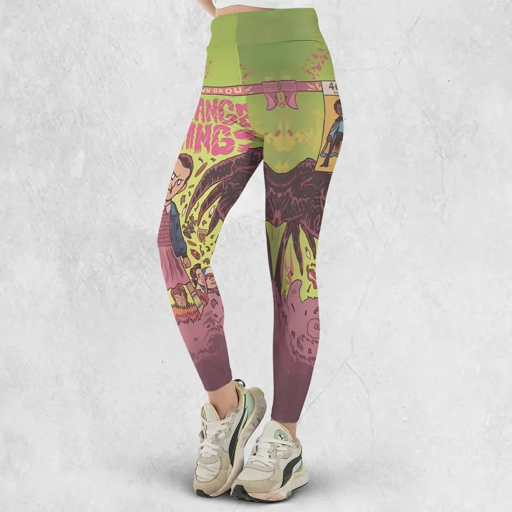 Into The Unknown Stranger Things Legging - 2