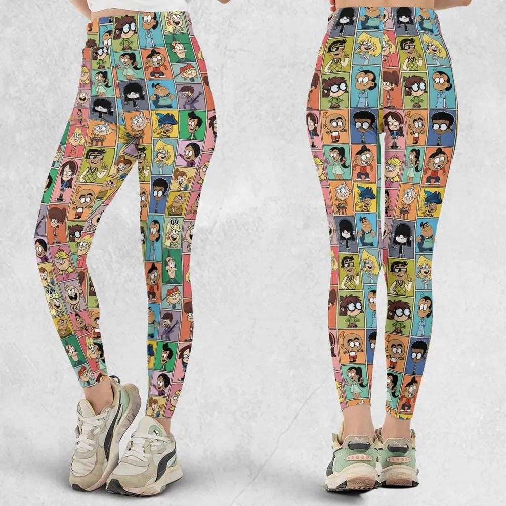 The Loud House Patterns Legging - 1