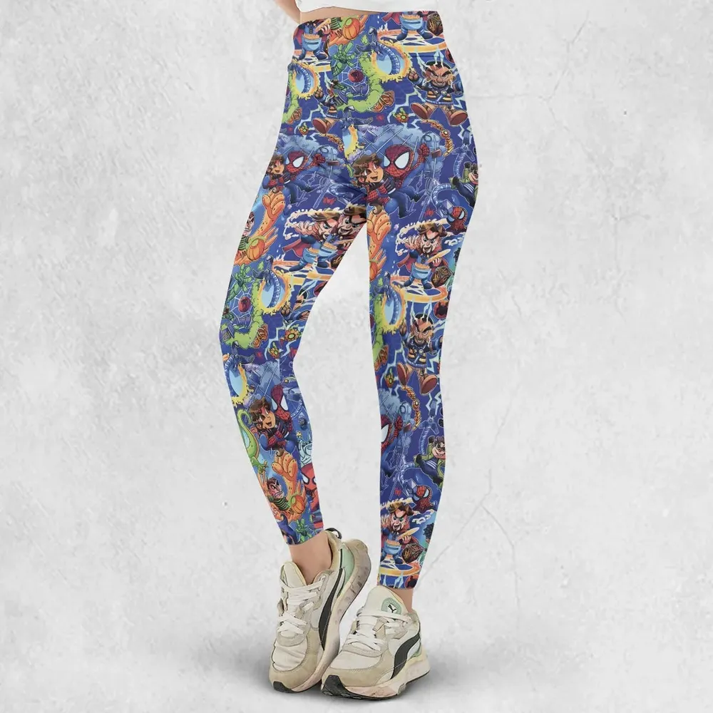 Web Slinger Spider Man Legging - 2