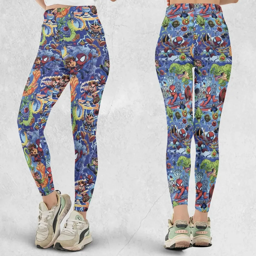 Web Slinger Spider Man Legging - 1