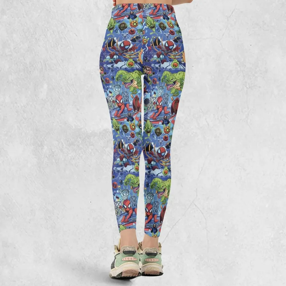 Web Slinger Spider Man Legging - 3