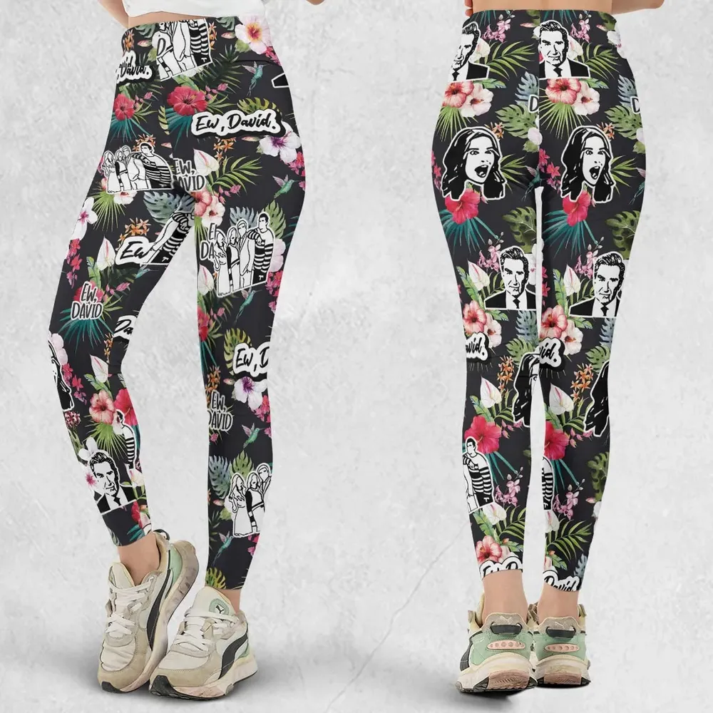Schitts Creek Tropical Legging - 1