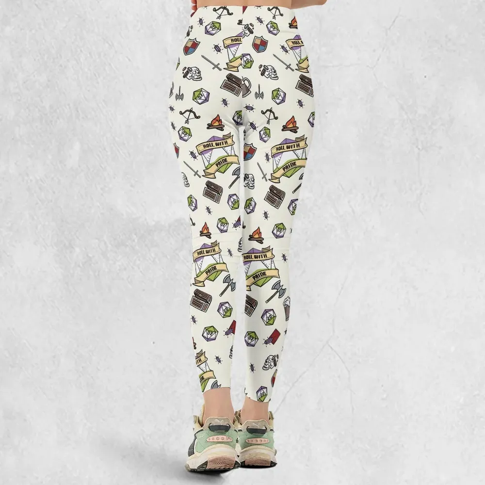 Roll With Pride DnD Legging - 3