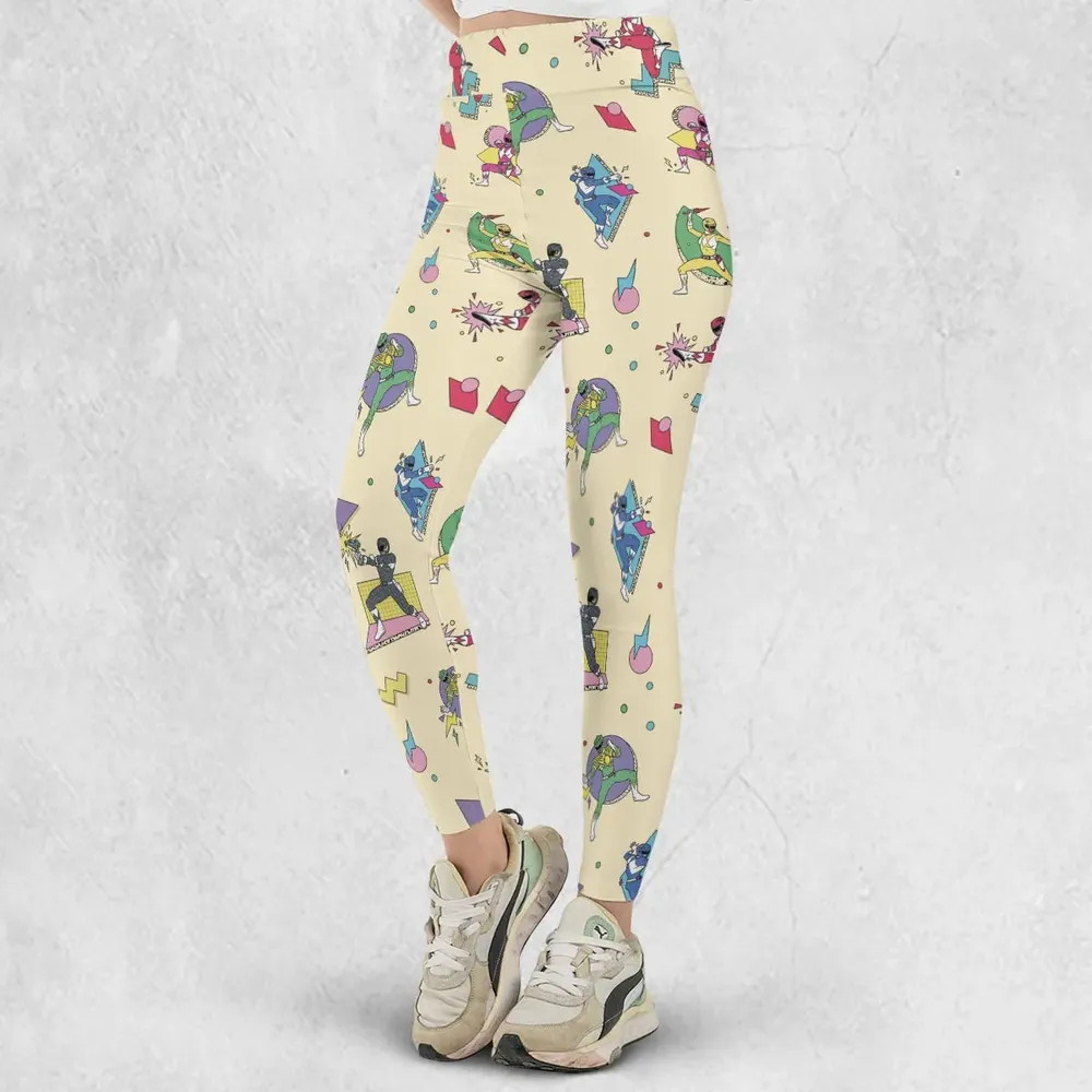 Morphin Team Power Rangers Legging - 2