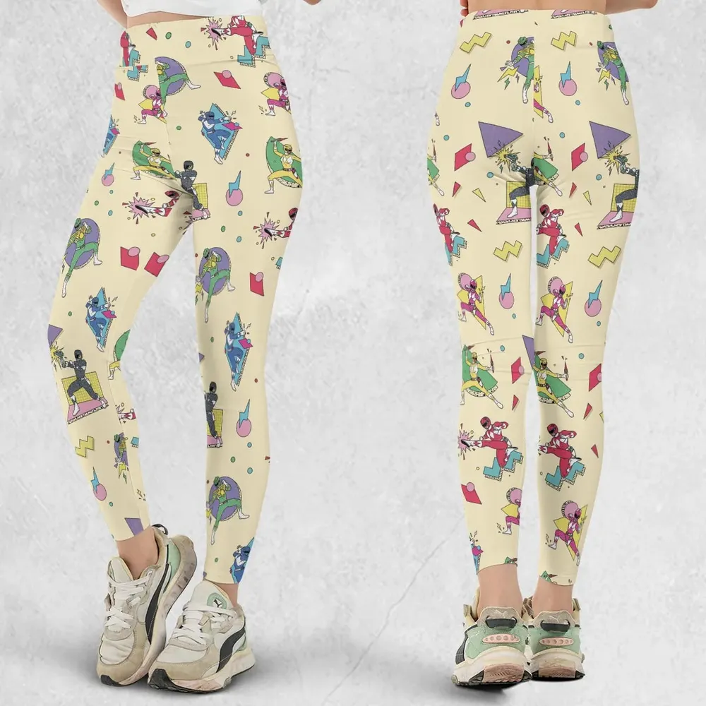 Morphin Team Power Rangers Legging - 1