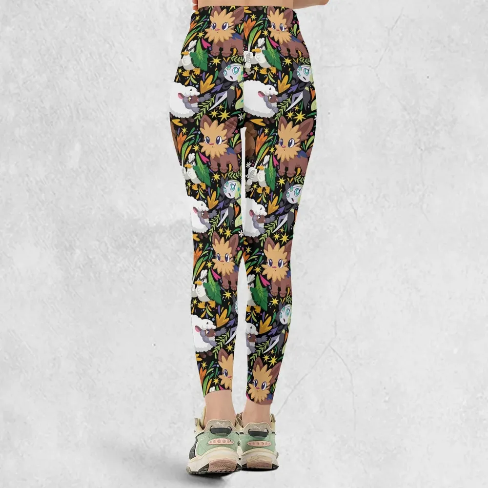 Exotic Tropical Pokemon Legging - 3
