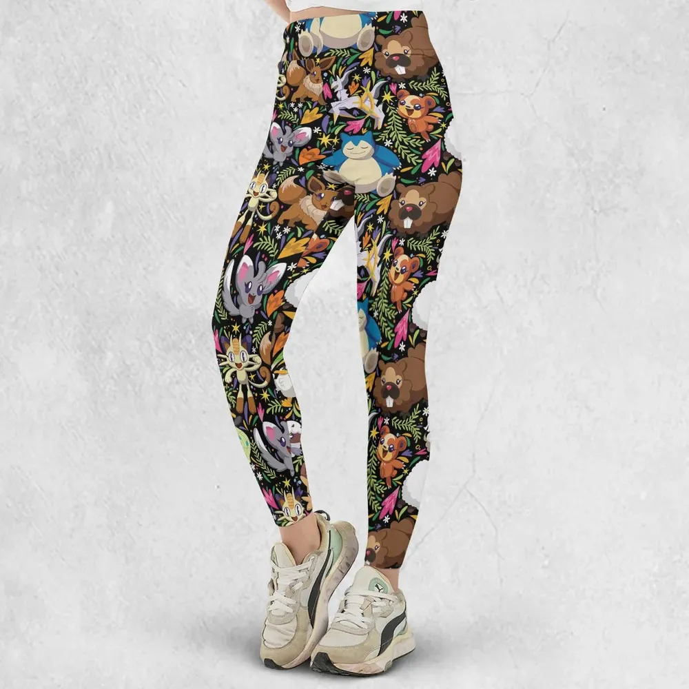 Exotic Tropical Pokemon Legging - 2
