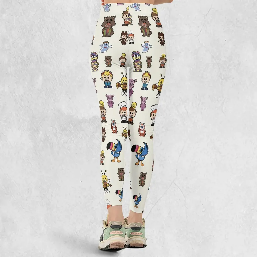 Breakfast Club Cereal Mascot Legging - 3