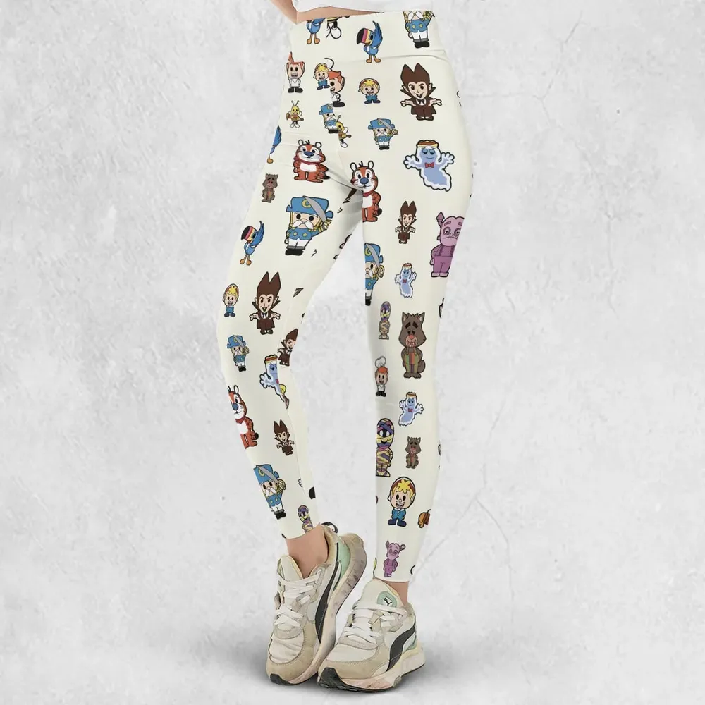 Breakfast Club Cereal Mascot Legging - 2