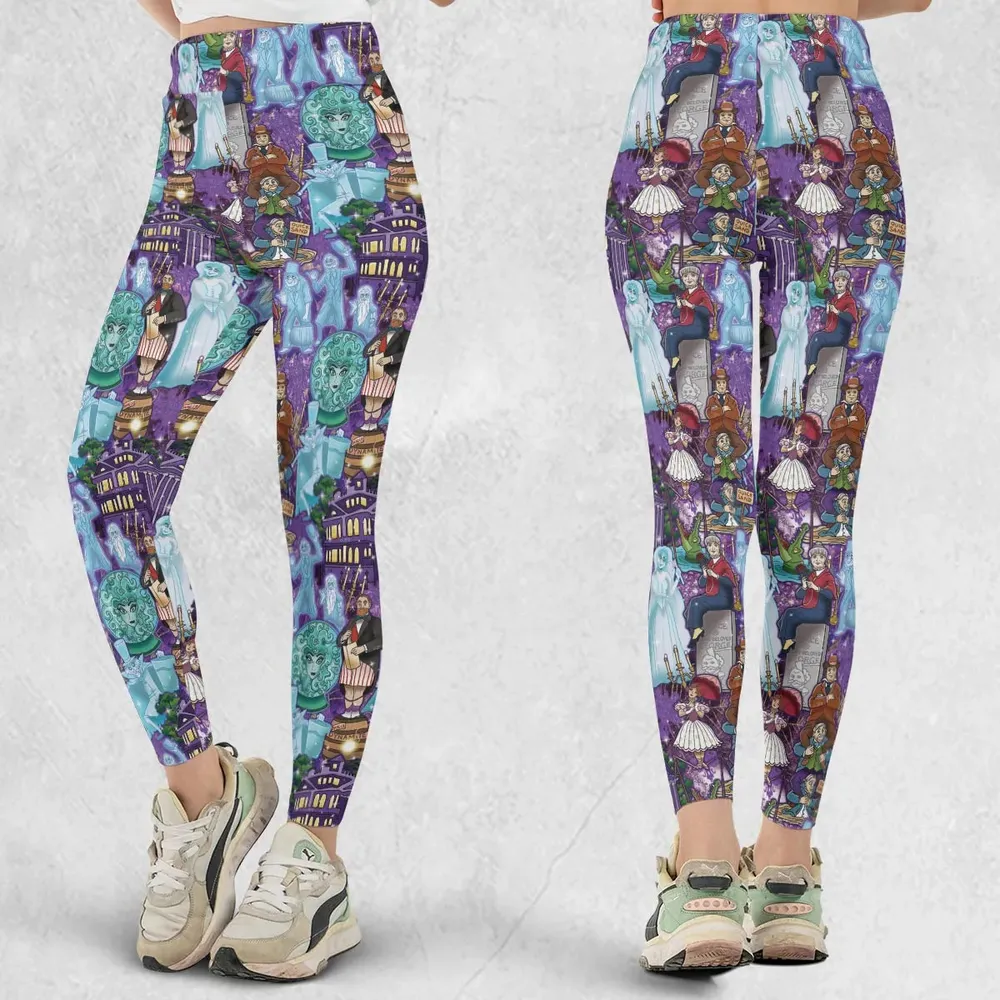 Foolish Mortal Supply Haunted Mansion Legging - 1