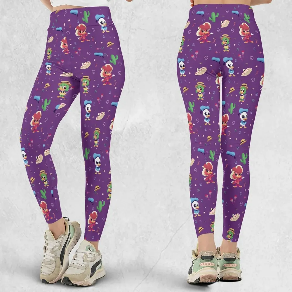 Three amigos Donald Ducktales Legging - 1