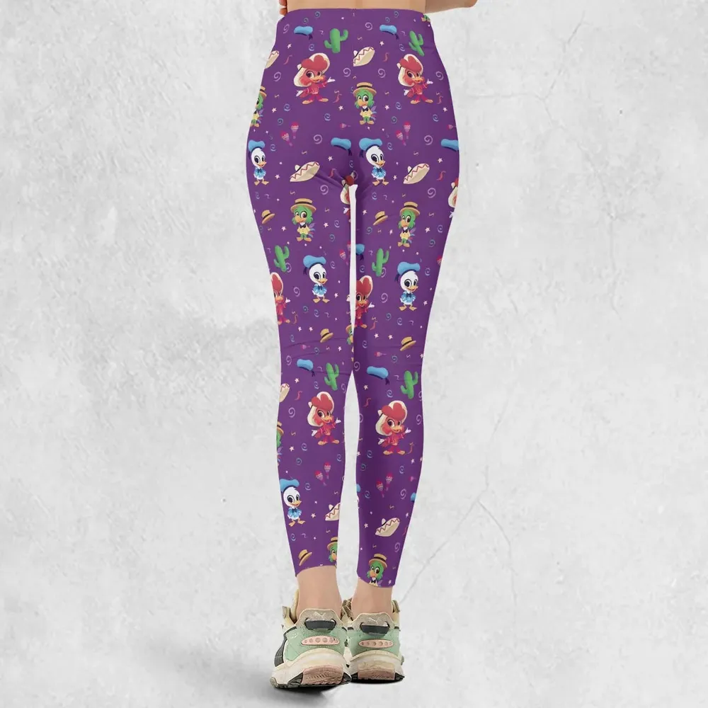 Three amigos Donald Ducktales Legging - 3
