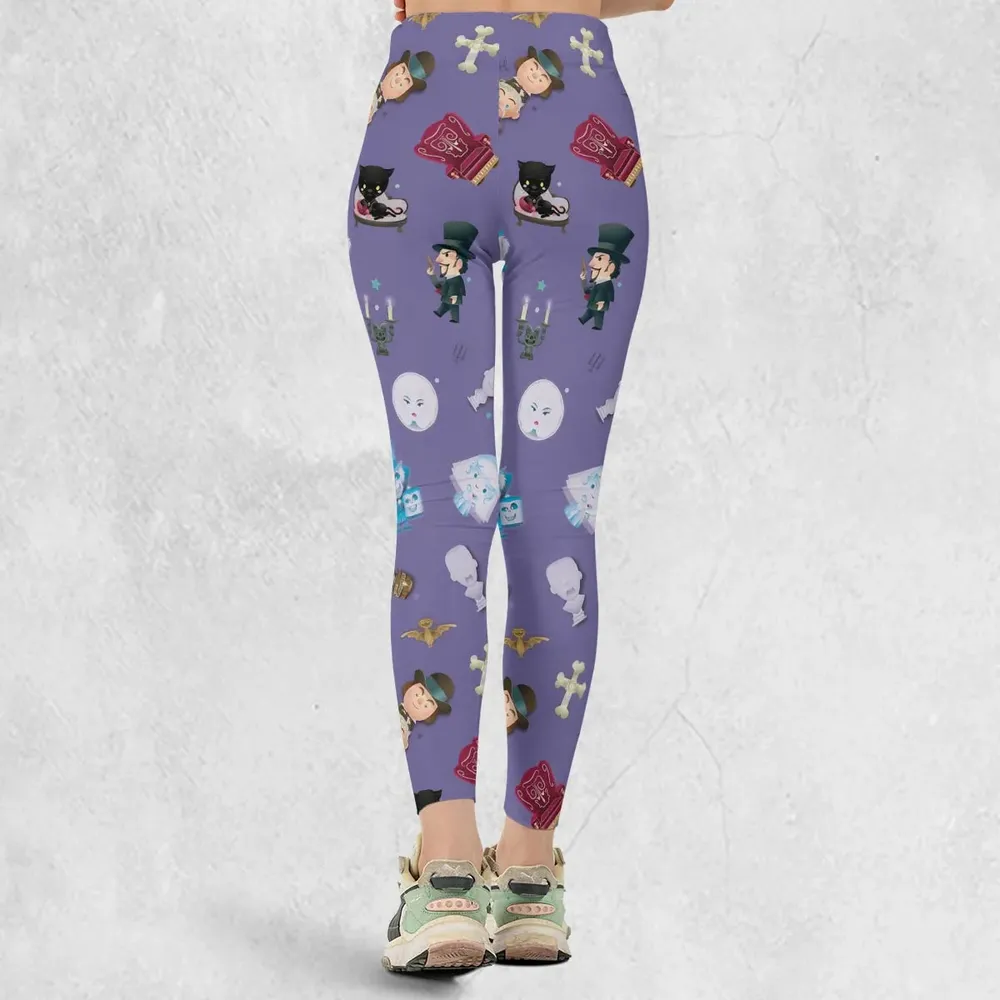 Ghoul Chic Haunted Mansion Legging - 3