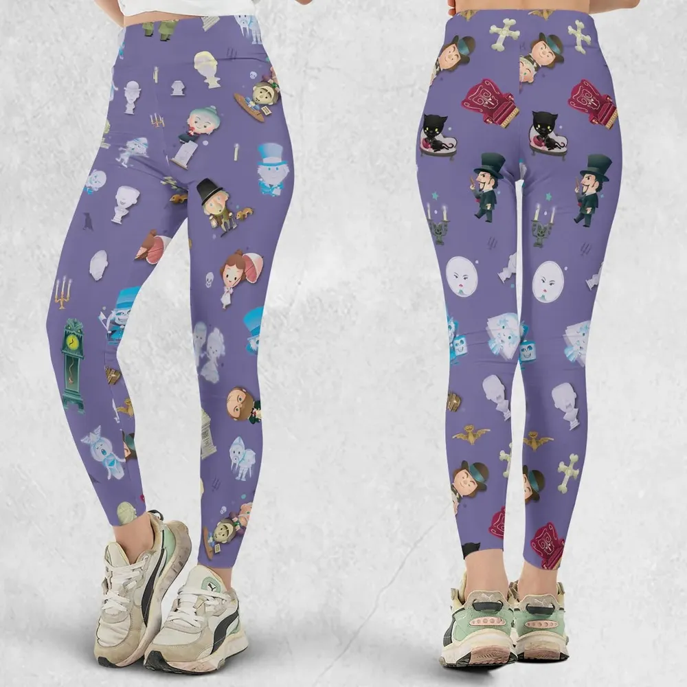 Ghoul Chic Haunted Mansion Legging - 1