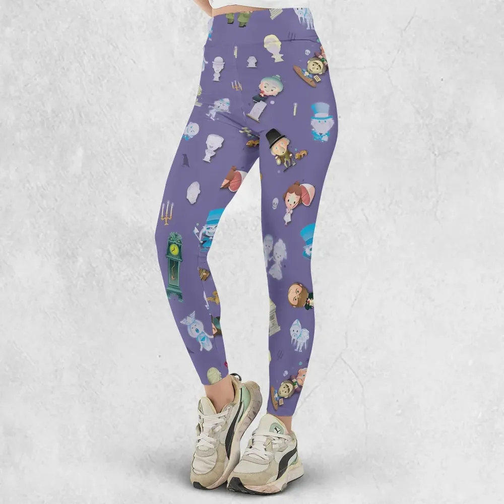 Ghoul Chic Haunted Mansion Legging - 2