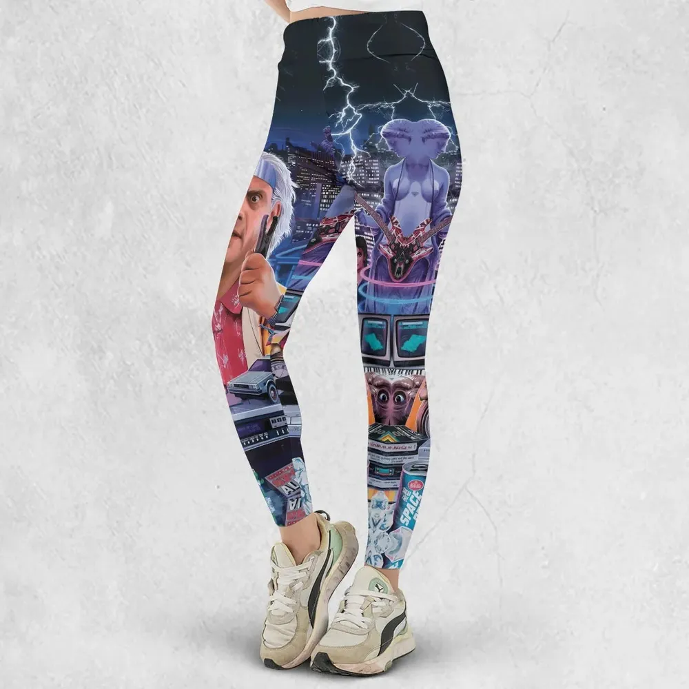 Great Scott! Back To The Future Legging - 2