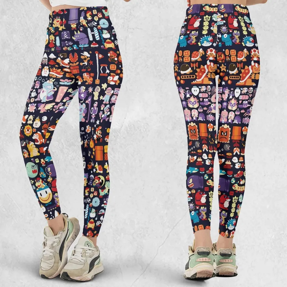 Mario Colors Super Mario Legging - 1