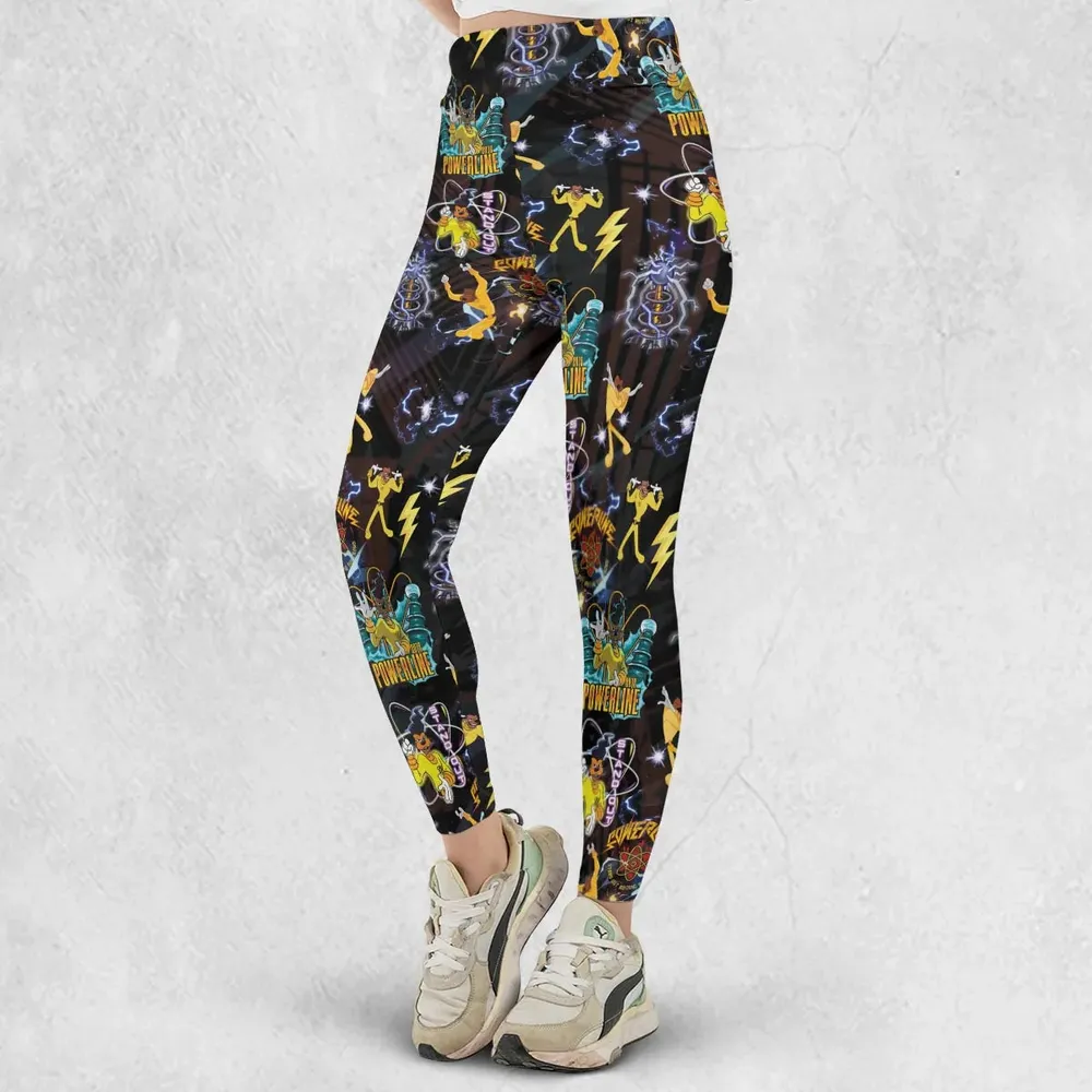 Powerline Concert A Goofy Movie Legging - 2