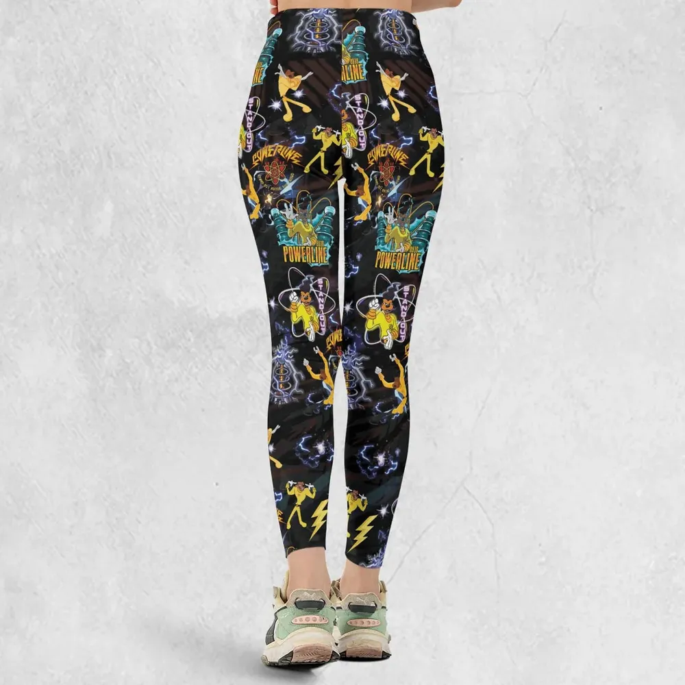 Powerline Concert A Goofy Movie Legging - 3