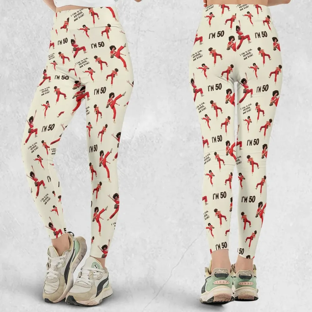 I'm 50 Sally O'Malley SNL Legging - 1