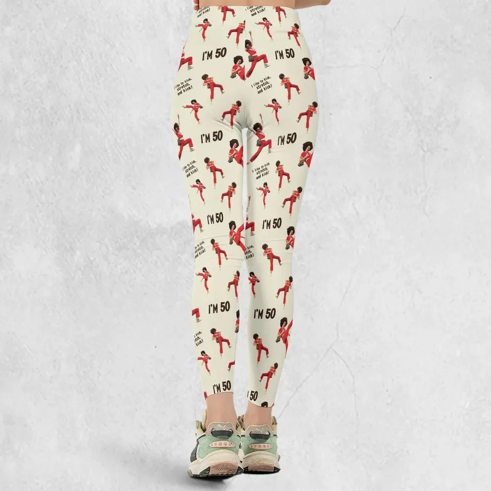 I'm 50 Sally O'Malley SNL Legging - 3