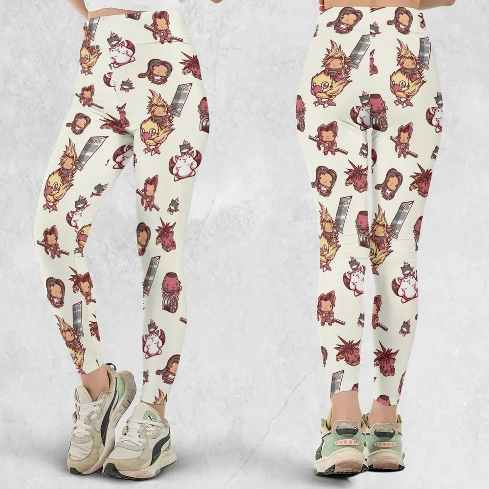 Cute Fantasy Final Fantasy Legging - 1