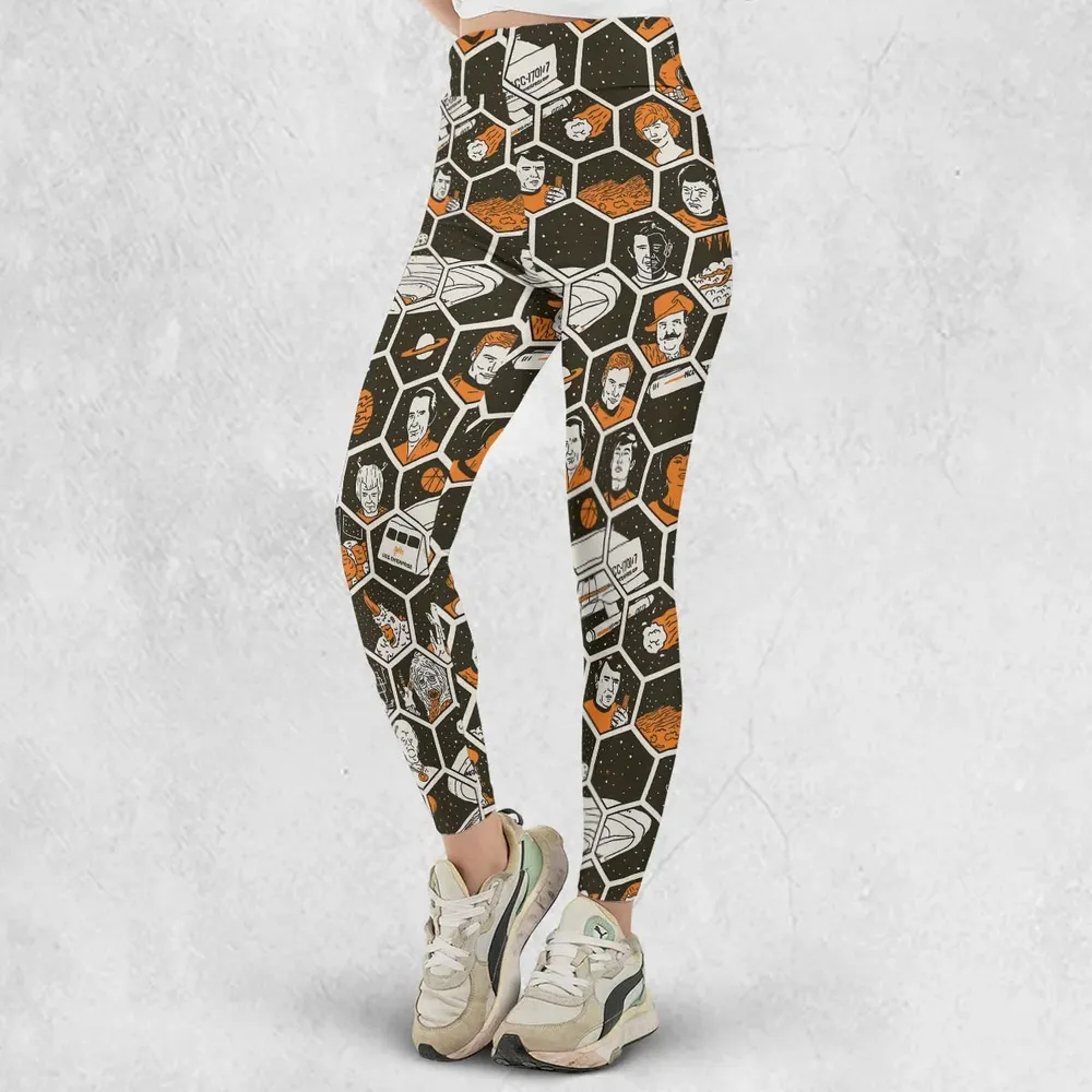 TrekToon Star Trek Hive Pattern Legging - 2