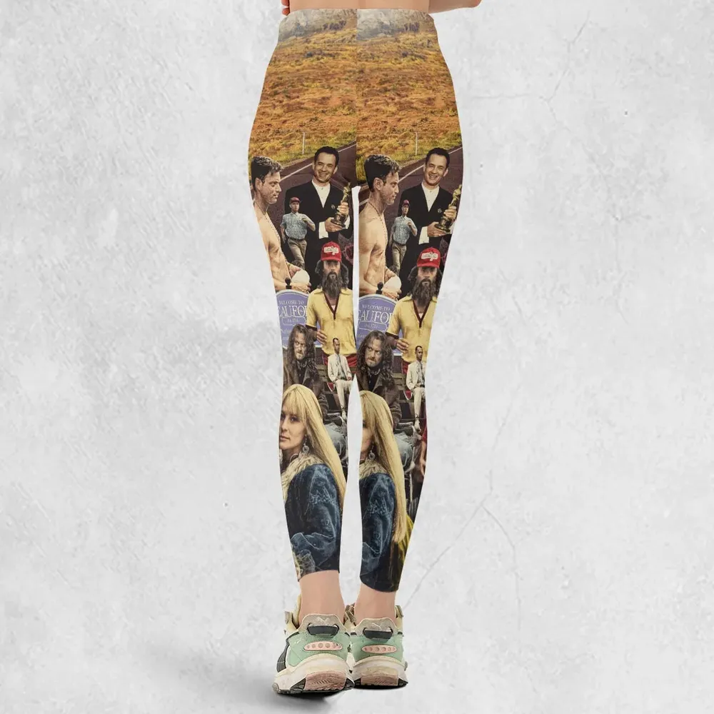 Forrest Gump's Journey Collage Legging - 3
