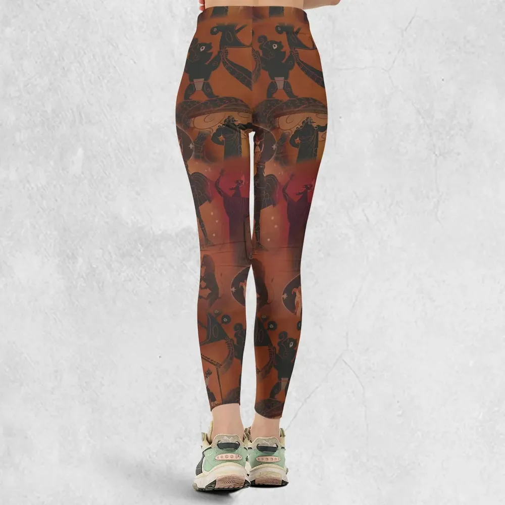 Ancient Hero Hercules 1997 Seamless Legging - 3