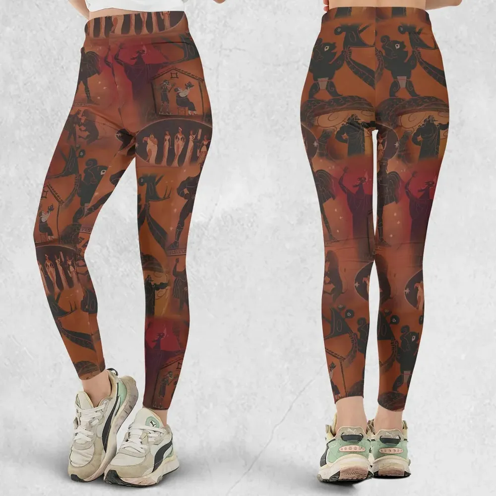 Ancient Hero Hercules 1997 Seamless Legging - 1