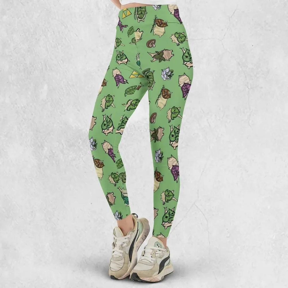 Korok Style The Legend of Zelda Legging - 2
