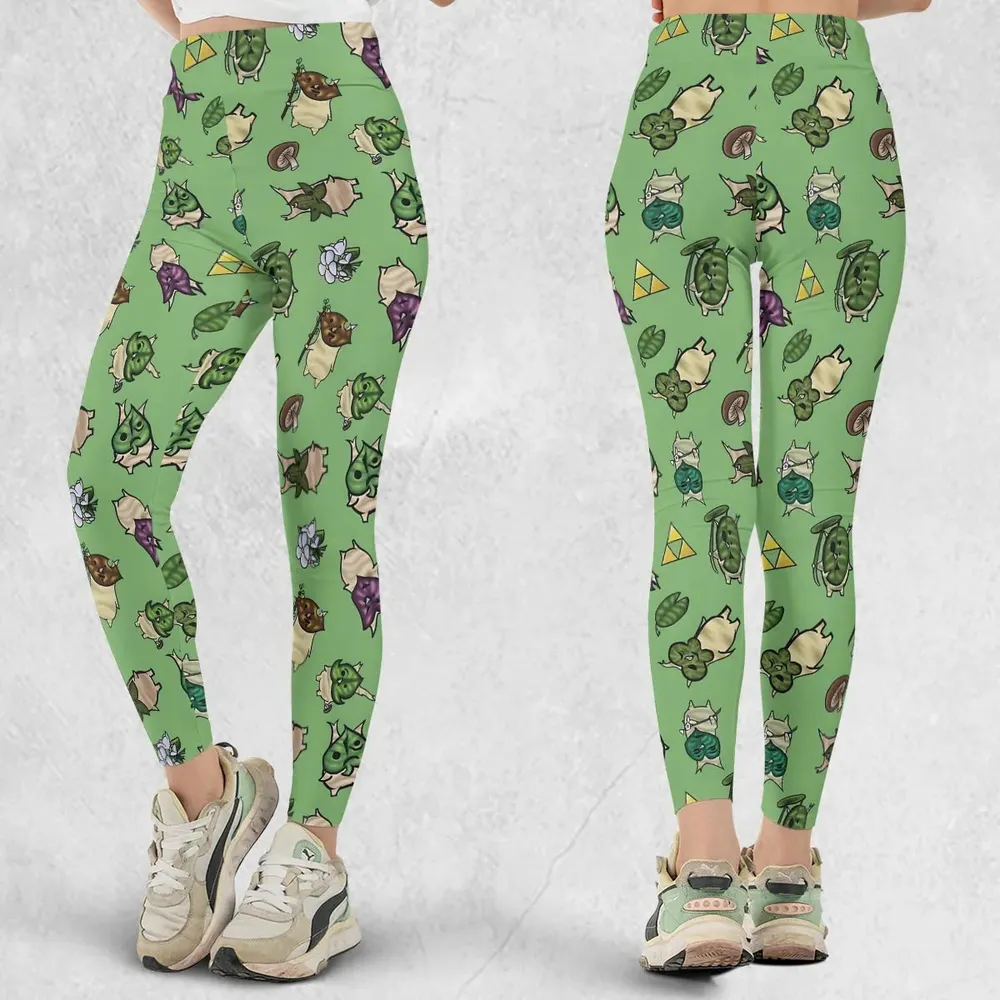 Korok Style The Legend of Zelda Legging - 1