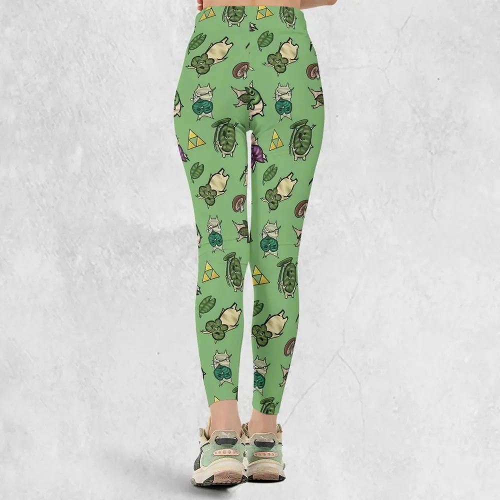 Korok Style The Legend of Zelda Legging - 3