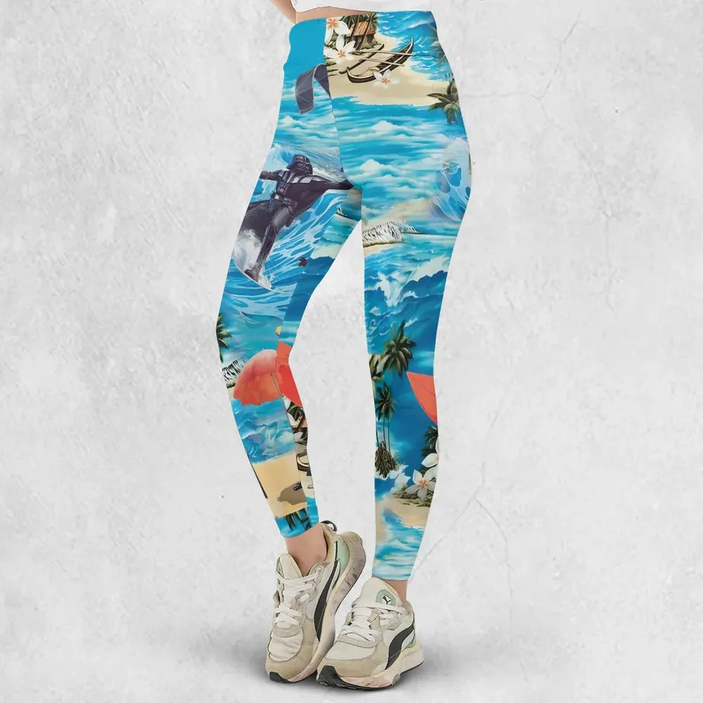 Darth Vader Surfing Legging - 2