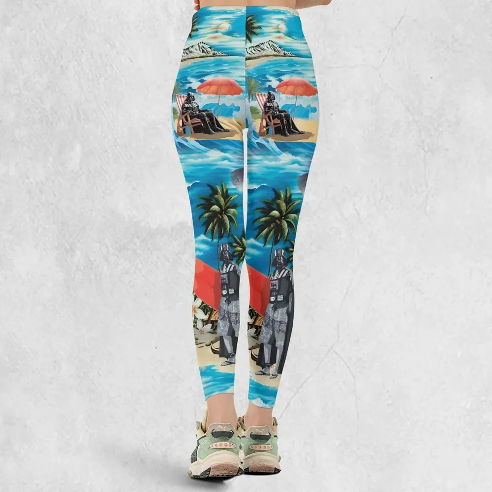 Darth Vader Surfing Legging - 3