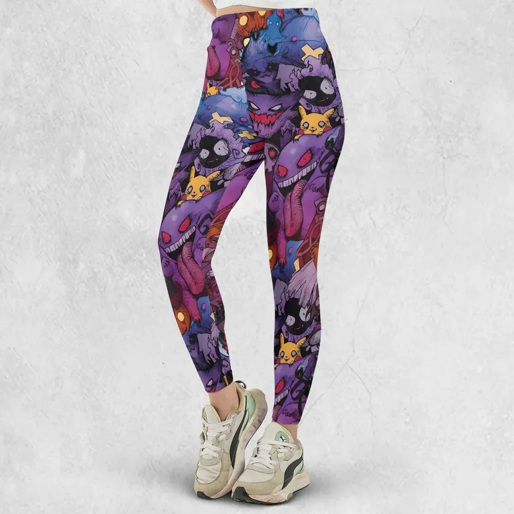 Scaries Poison Pokemon Legging - 2