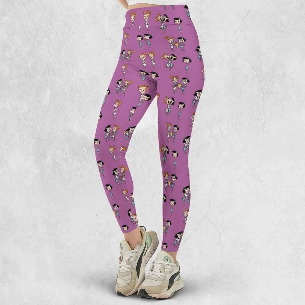Wilma and Betty The Flintstones Legging - 2
