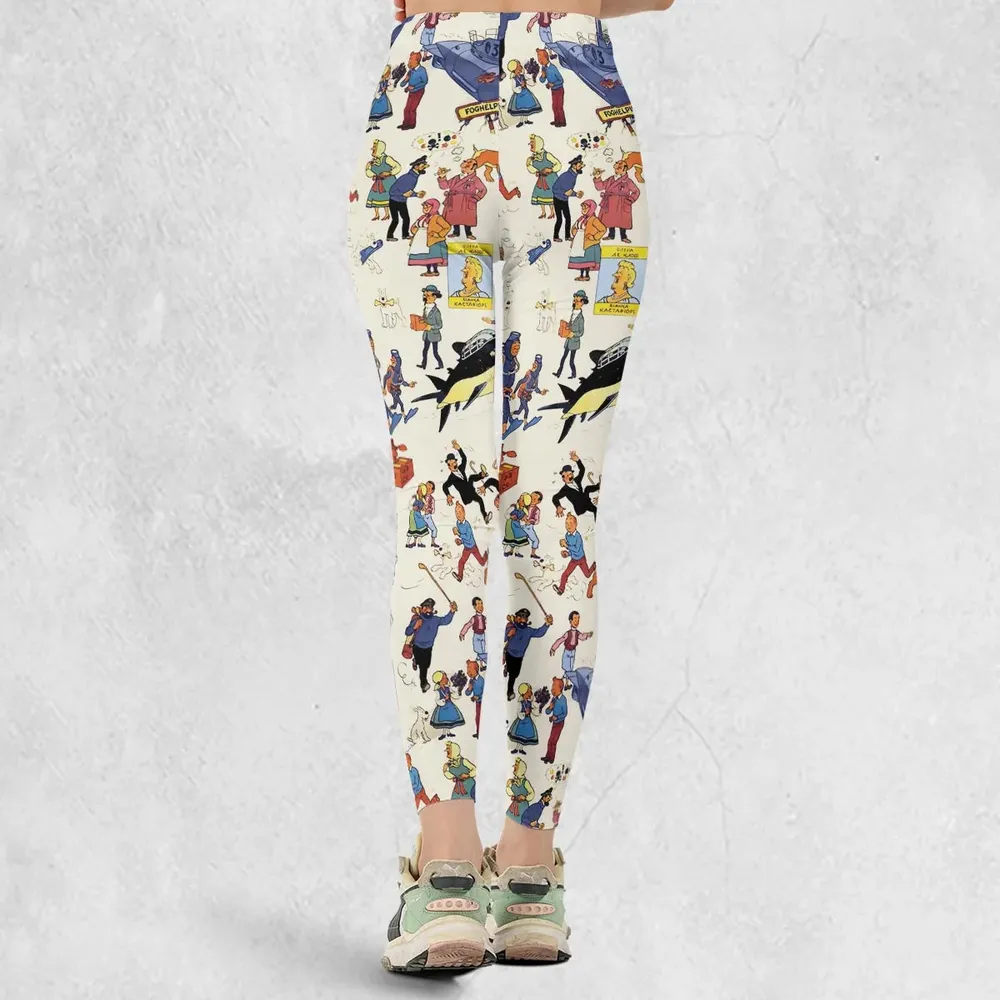 Tintin Adventure Kuifje Legging - 3
