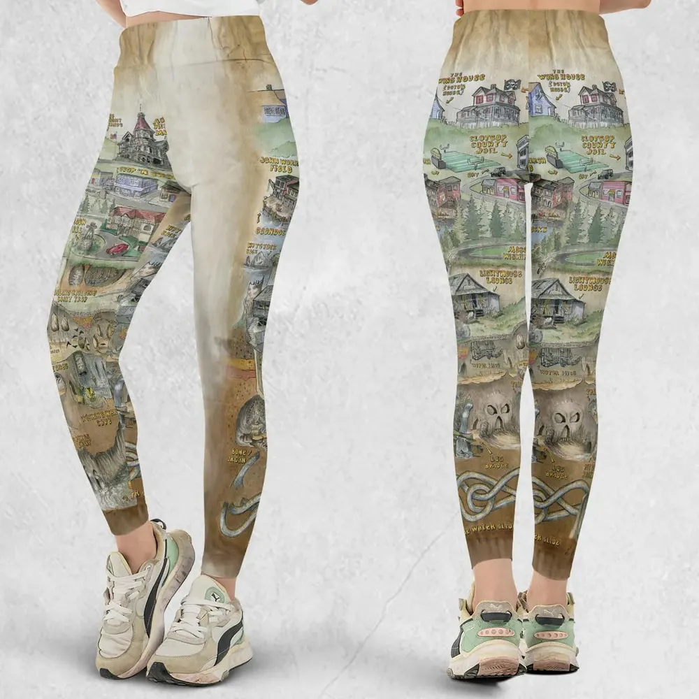 The Goonies Adventure Map Legging - 1