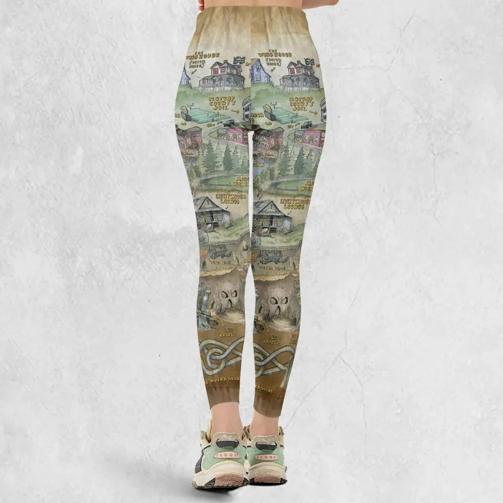 The Goonies Adventure Map Legging - 3